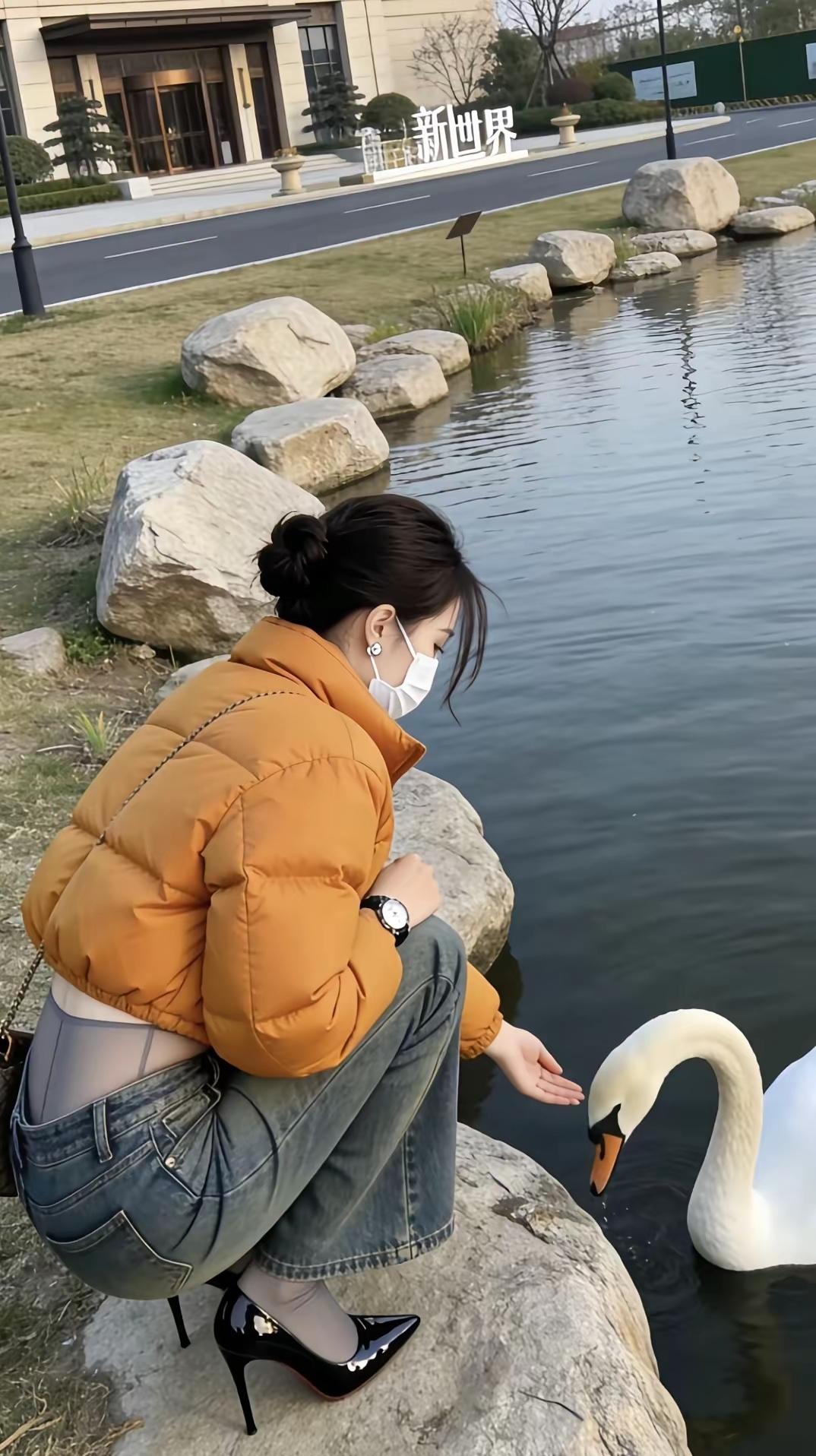 你说喂大鹅，用什么食物喂，才能让大鹅长得又大又胖的？