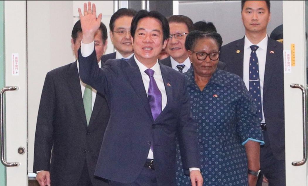 5 月 6 日外交部例行记者会上，发言人林剑当着全球媒体的面，把赖清德窜访的丑陋