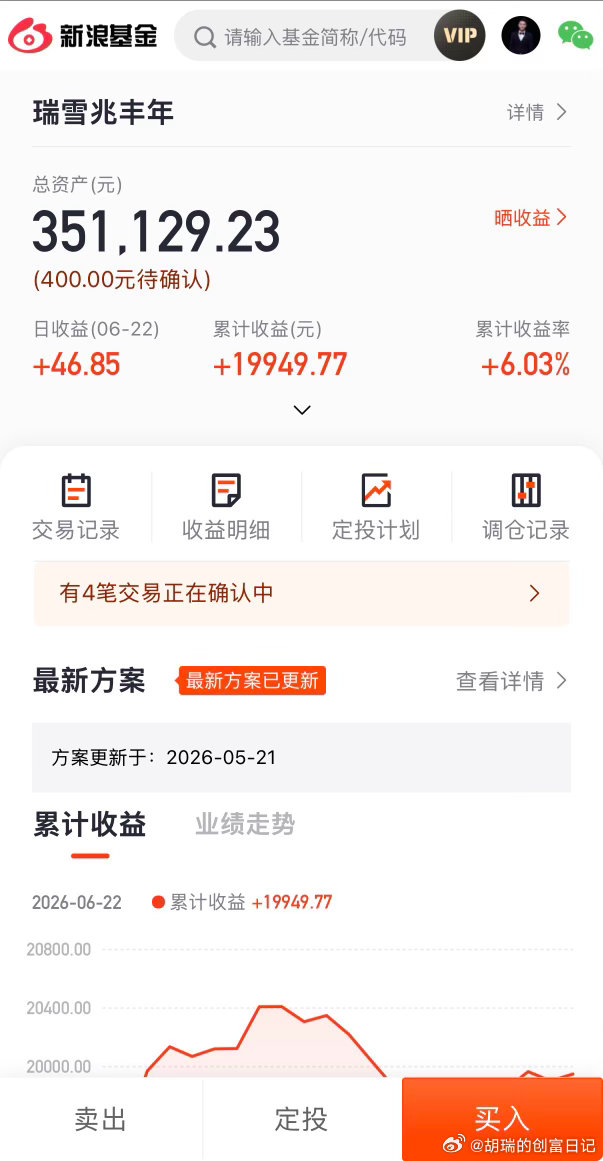 今天股票市场大涨，债券市场基本没有怎么动。组合也是微涨。基金基金每日复盘 这样也