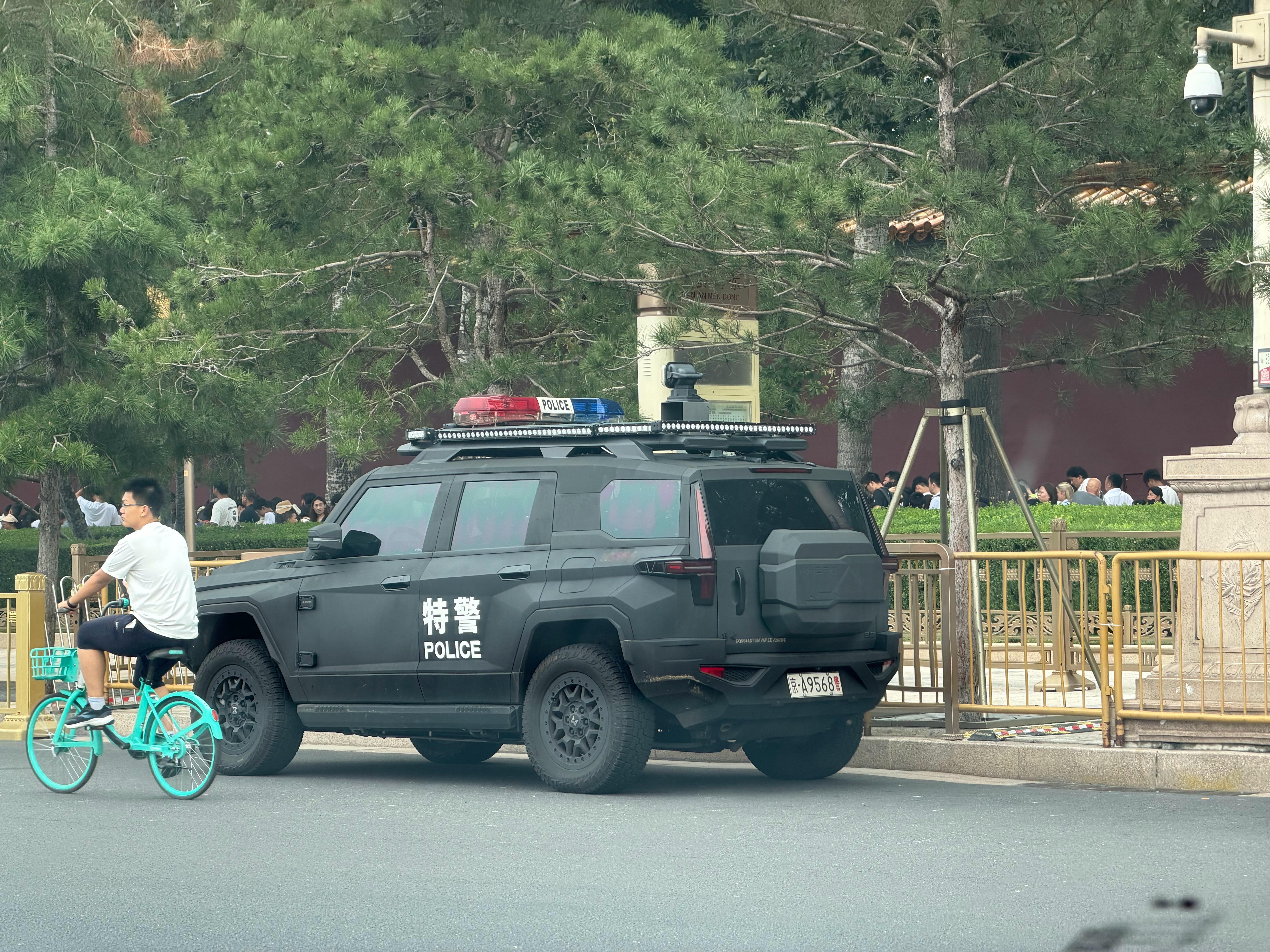 长安街上的917是真的帅啊 