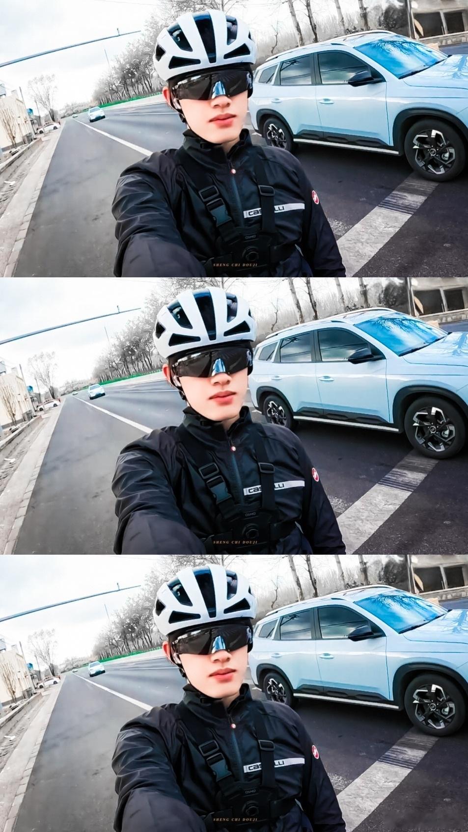 张极骑车去天津vlog 张极从北京骑行到天津，挑战自己走了100多公里。这份毅力