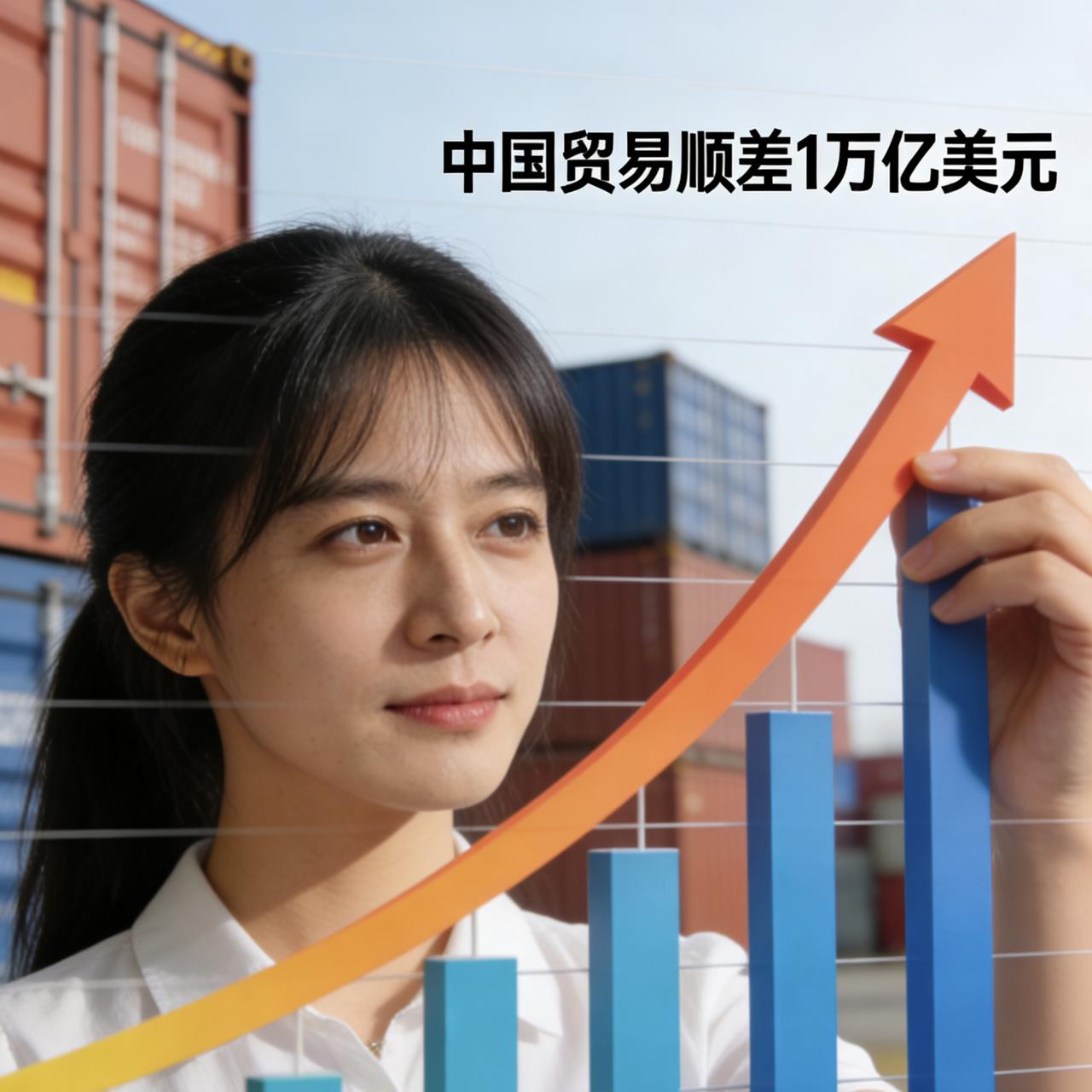 2025年前11个月，中国贸易顺差突破1万亿美元，达1.08万亿美元，创下全球贸