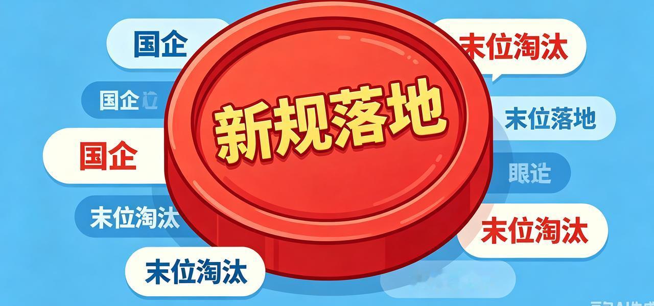 国企新规落地！
这四类人，
再也不能被末位淘汰辞退！
 

国企劳动用工迎来明确
