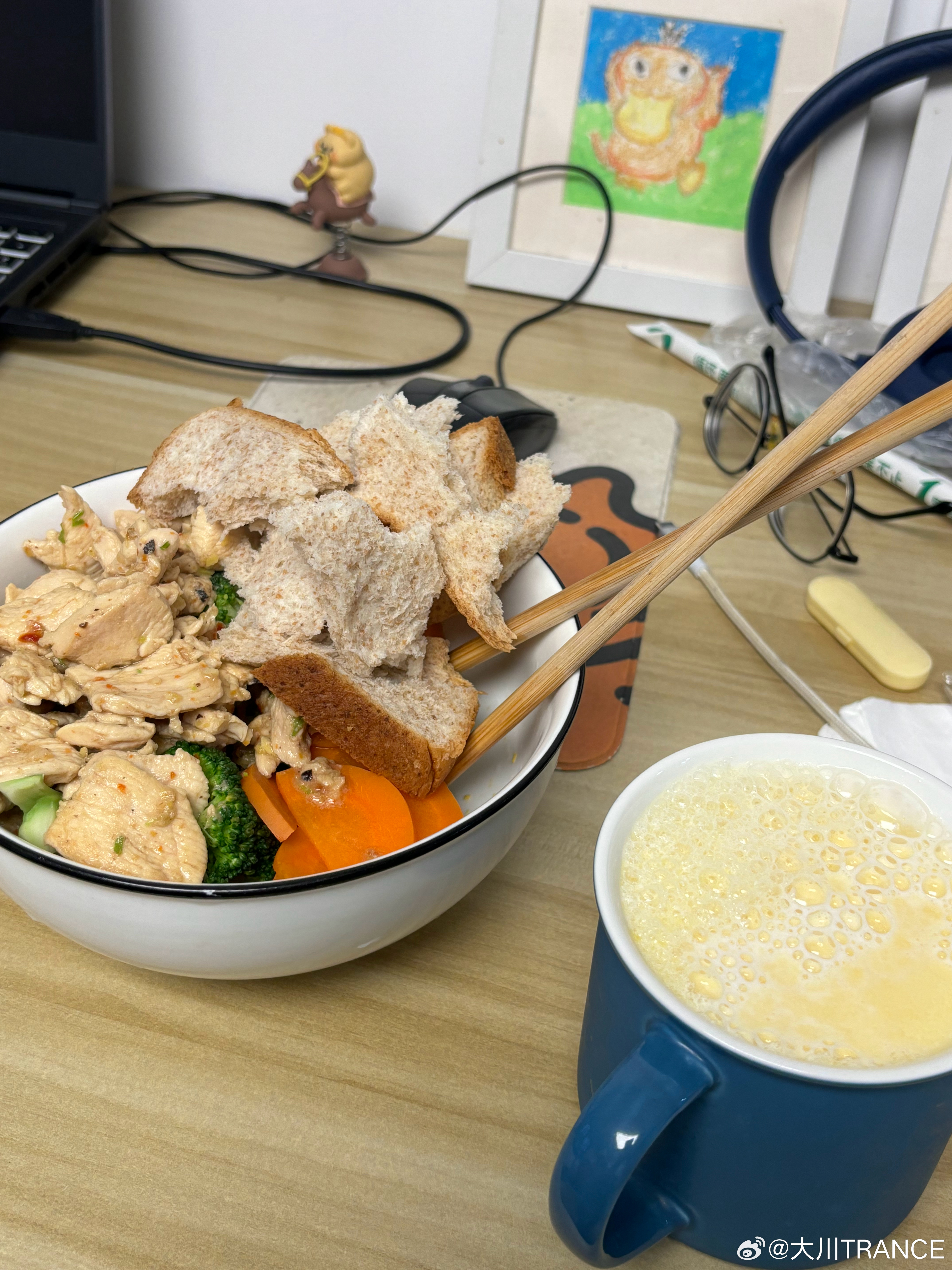 用葱姜茸蒜+豆豉腌制过后的鸡胸肉简直美味得不像话