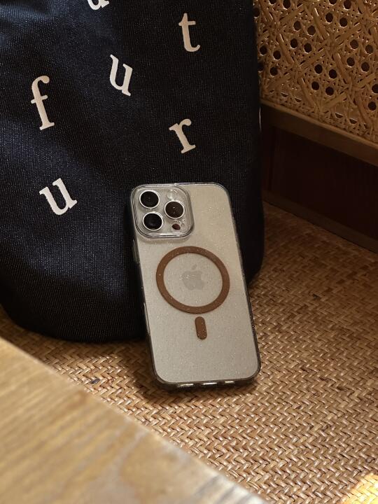 闪粉磁吸软壳、好看