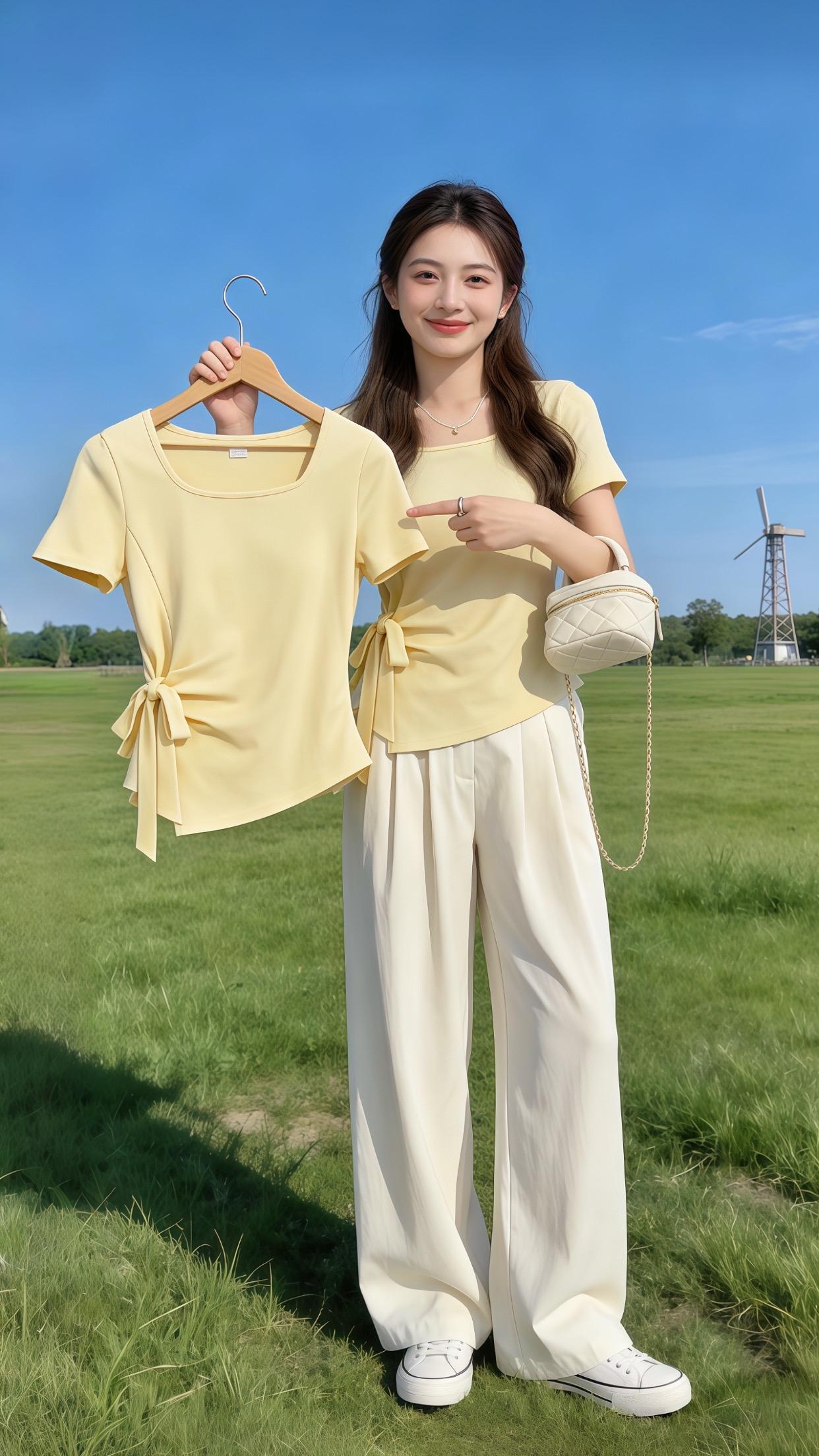 微胖女生显瘦穿搭 春夏出游不露腿穿搭测评 小个子的美女感漂亮上衣合集 ...