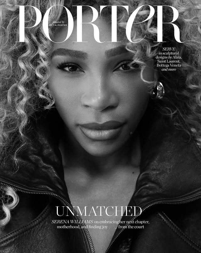 小威廉姆斯登杂志封面，气场全开！网球talking大会网球