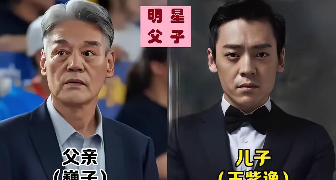 都说姬麒麟儿子帅，林永健儿子牛，可有个人，你可能连他爹都认错了十几年。
姬麒麟的