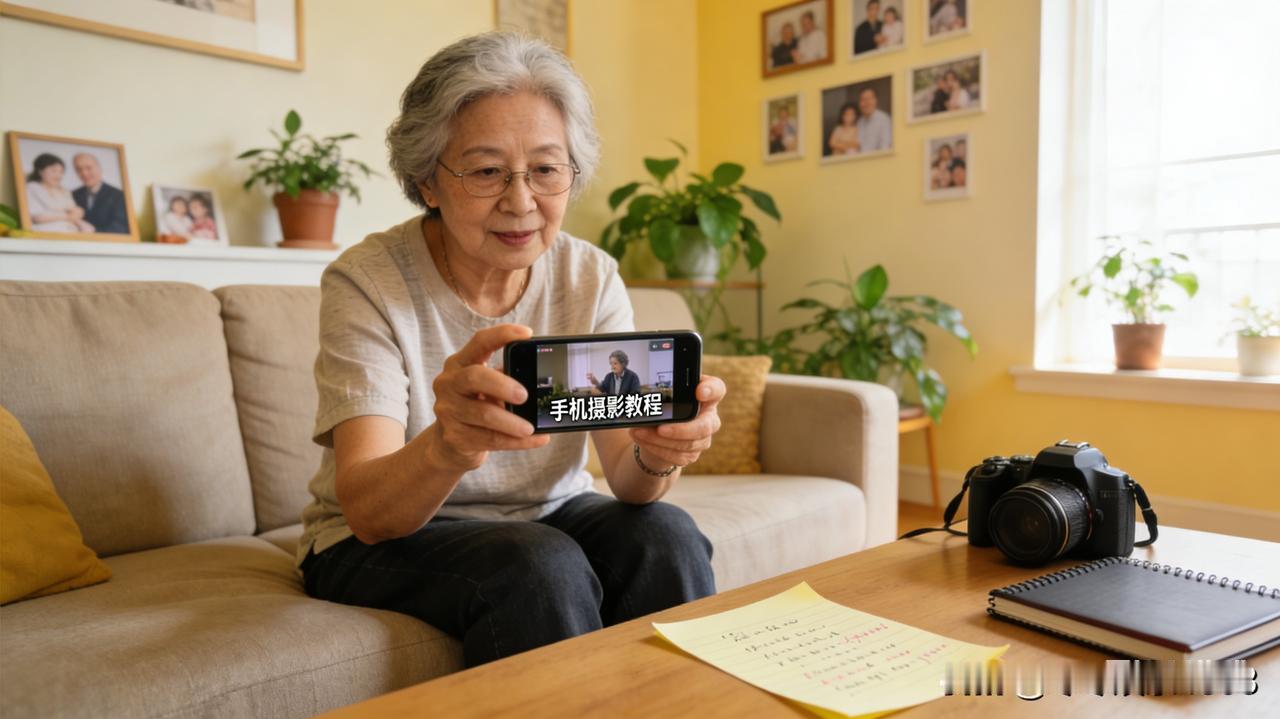 一位退休阿姨的发言意外走红，她笑着说：“退休不是任务表，不用活给别人看。”
 