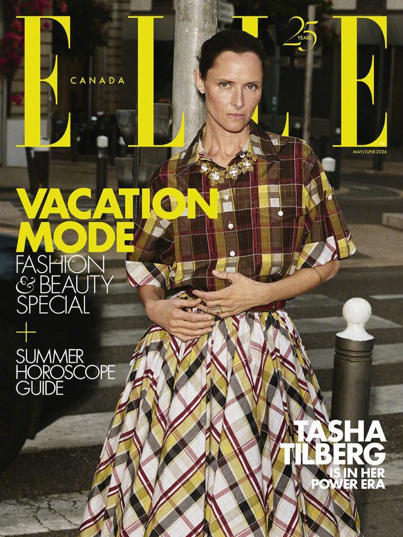 Elle Canada July 2026 加拿大版七月刊，自家老牌超模Tash