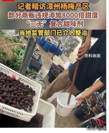 问题杨梅事件后你还会买杨梅吗食品安全是人民的健康第一道防线，病从口入这就是这么来