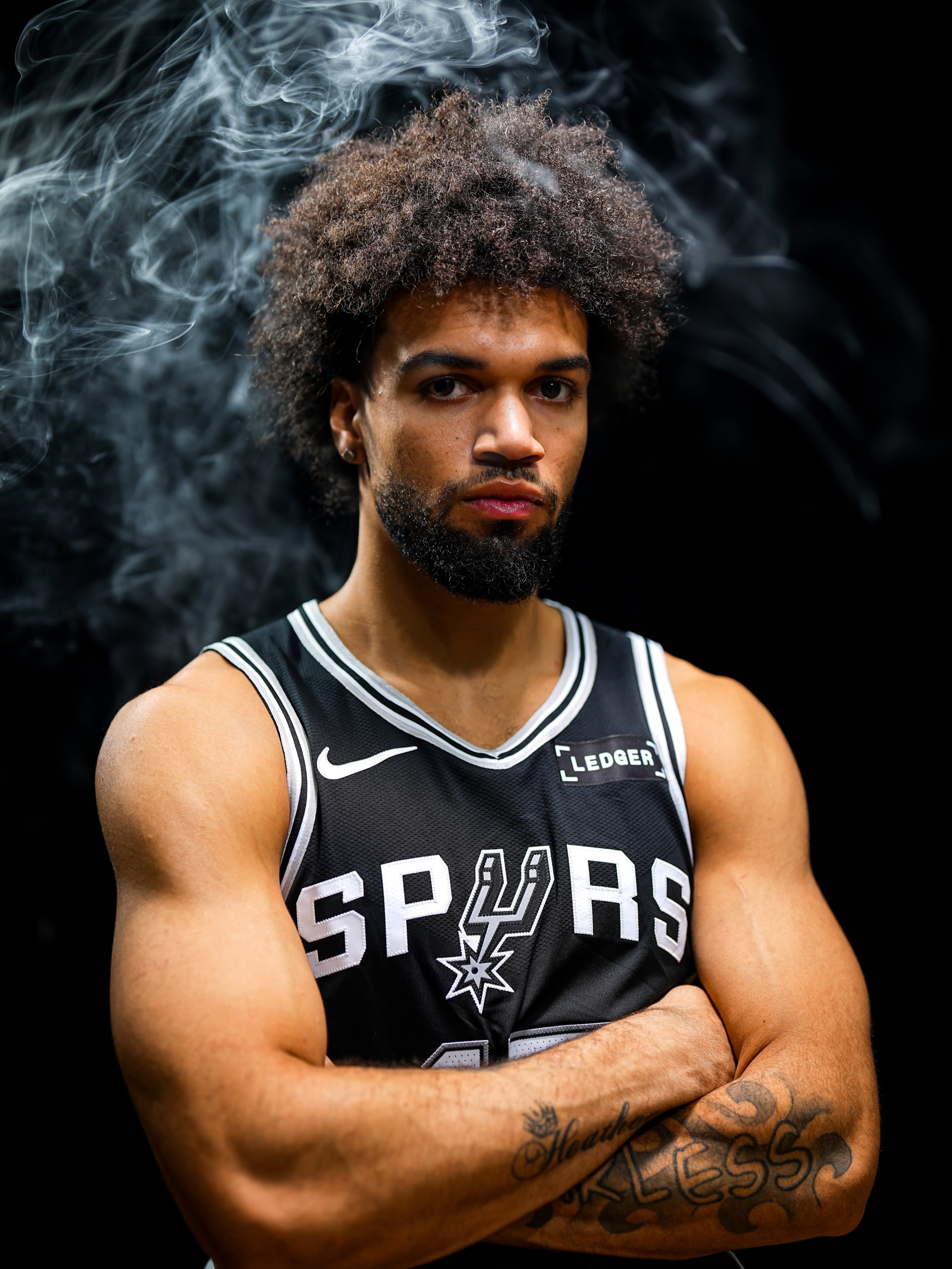 吉莱斯皮和里德 夏季联赛定妆照🏀超话创作官 ｜nba夏季联赛 ｜圣安东尼奥马刺