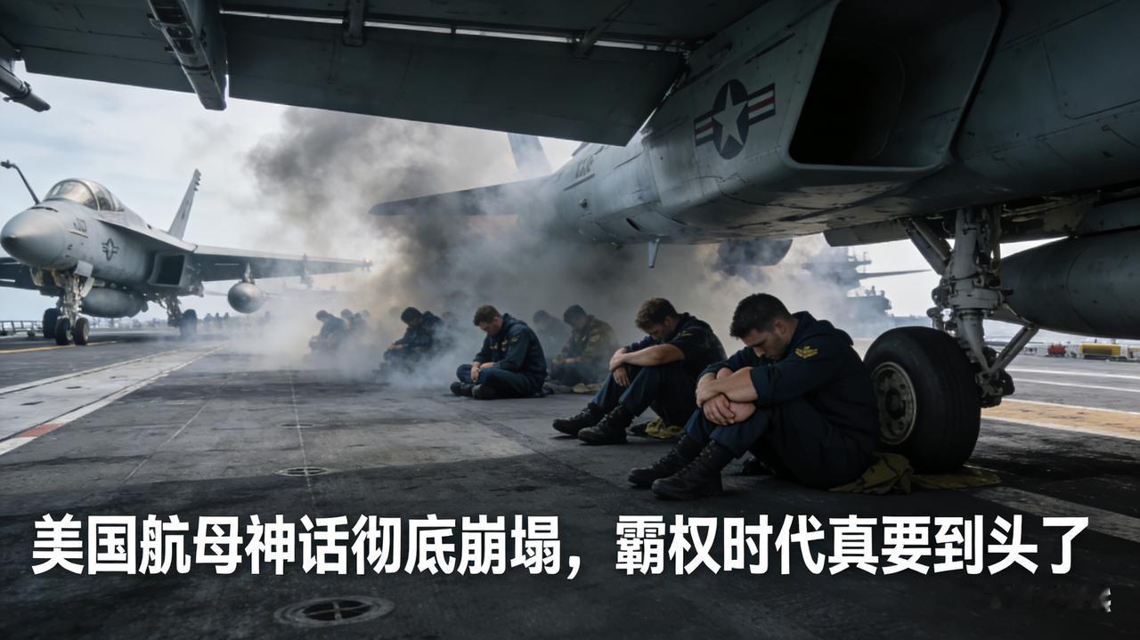 美国航母真是金玉其外，败絮其中！
 
 这次栽在伊朗手里，航母神话彻底崩塌，霸权