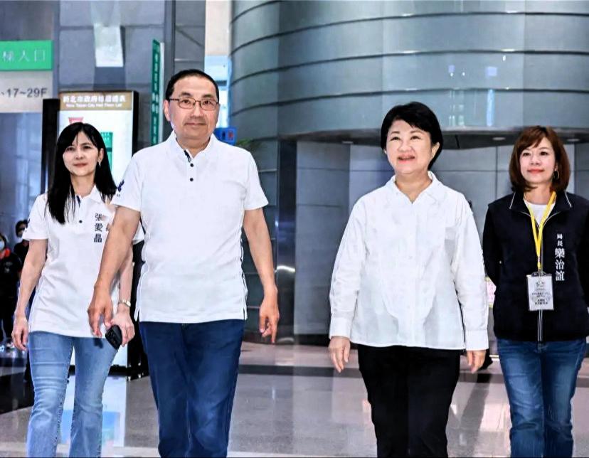 国民党内鬼连出！前上将引狼入室，卢秀燕倒戈，侯友谊公然搞分裂！

就在国民党内部