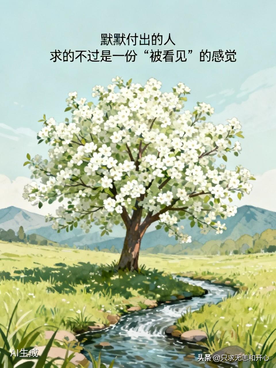 很多时候，默默付出的人并不是傻，而是太懂事。
他们习惯了用行动代替语言，习惯了把