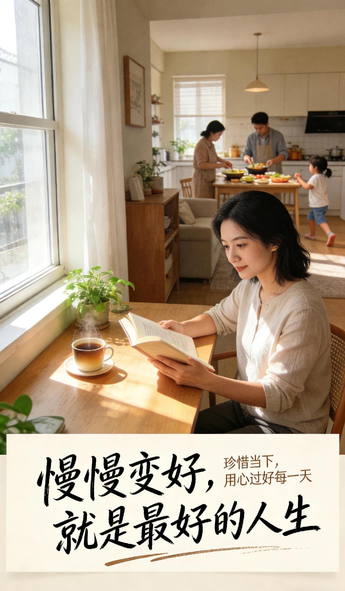 慢慢变好，就是最好的人生
 
我们总忙着追逐遥不可及的美好，总想着一步登天、大富