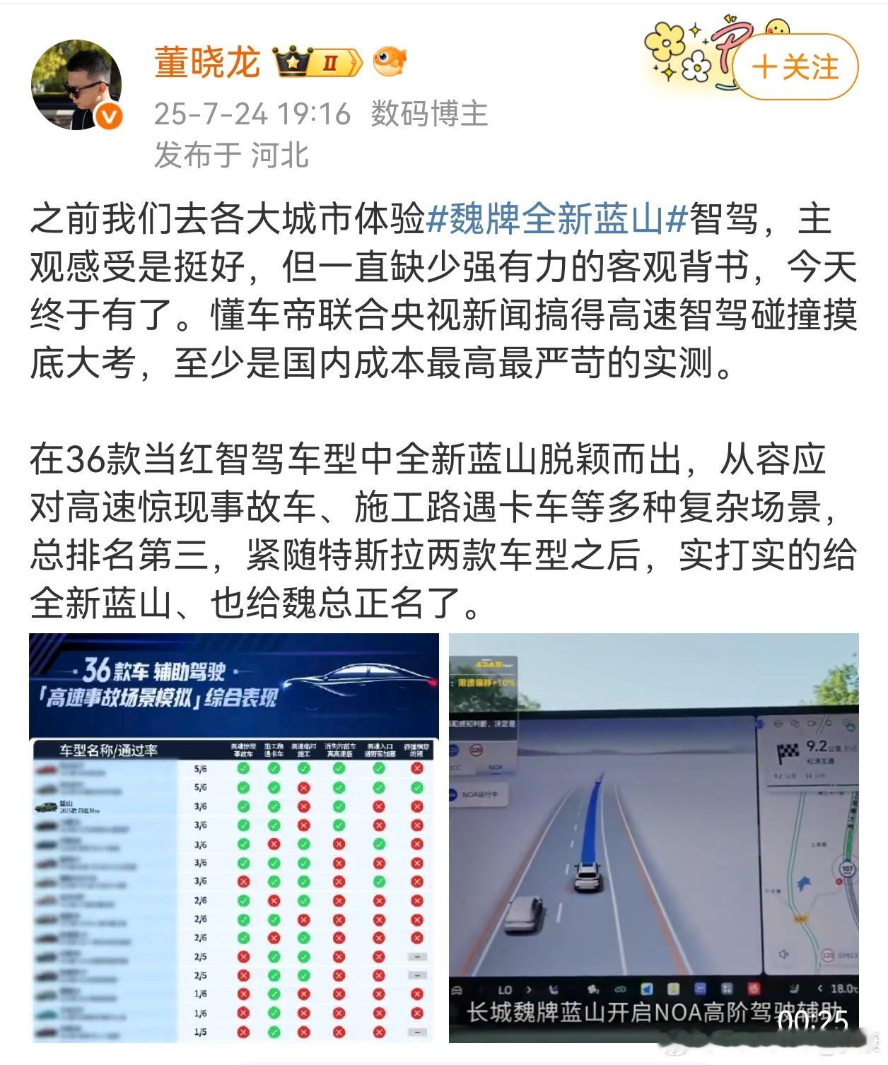 魏牌蓝山真快，马上用懂车帝素材了。[doge] ​​​