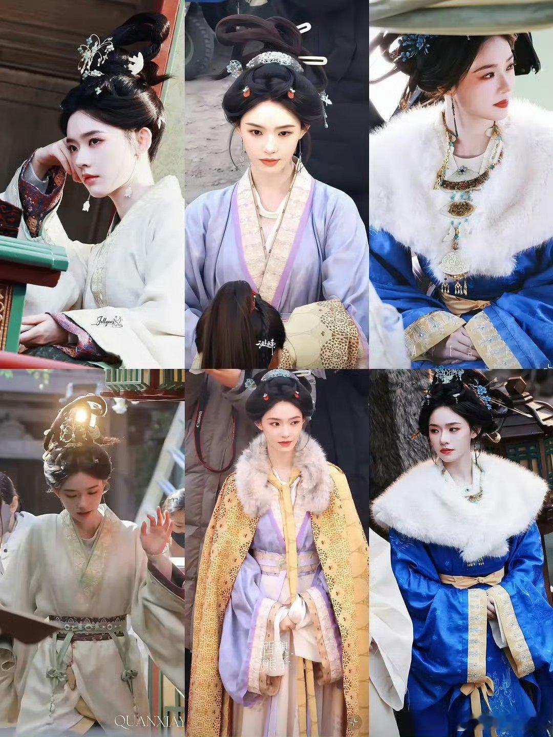 归鸾的妆造加上林允这张脸，真是无敌了。待播古偶女主扮相NO.1