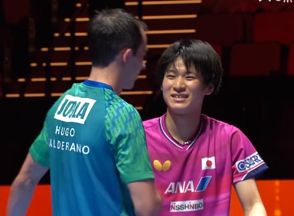 遗憾！户上不争气呀，3:4输给了雨果。

王楚钦明天的对手达科，
其实达科威胁并