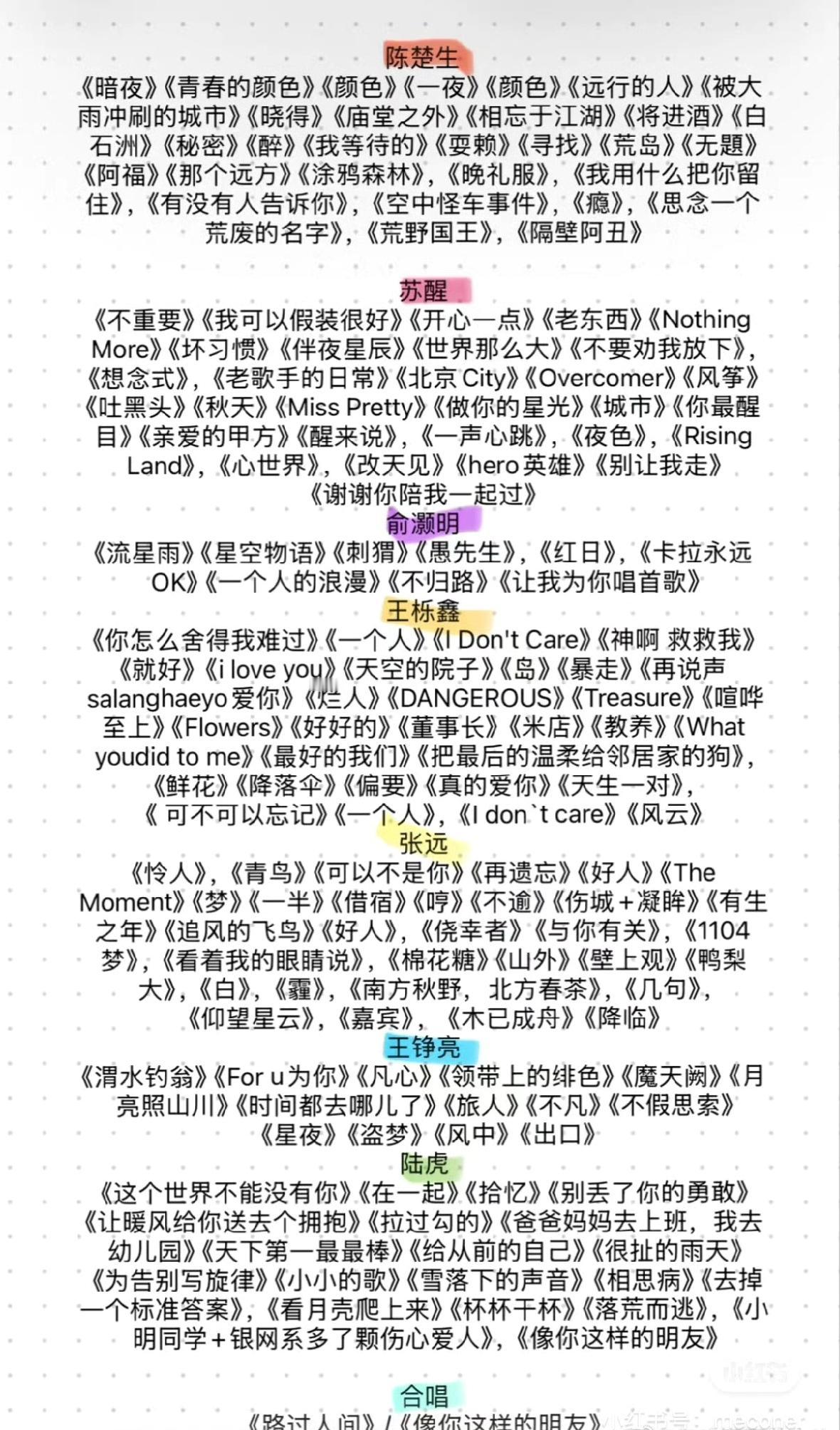 再就业男团五一期间的泸州音乐节报批歌单，这也太燃了吧，不单单只有合体，要合唱两首