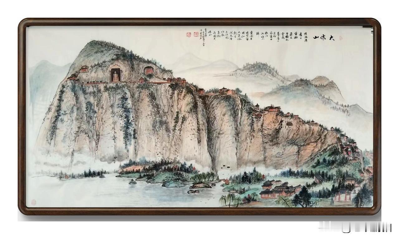 李志云山水画欣赏。（下）
李志云，甘谷六峰镇中洲村人。现为天水市民间文艺家协会会