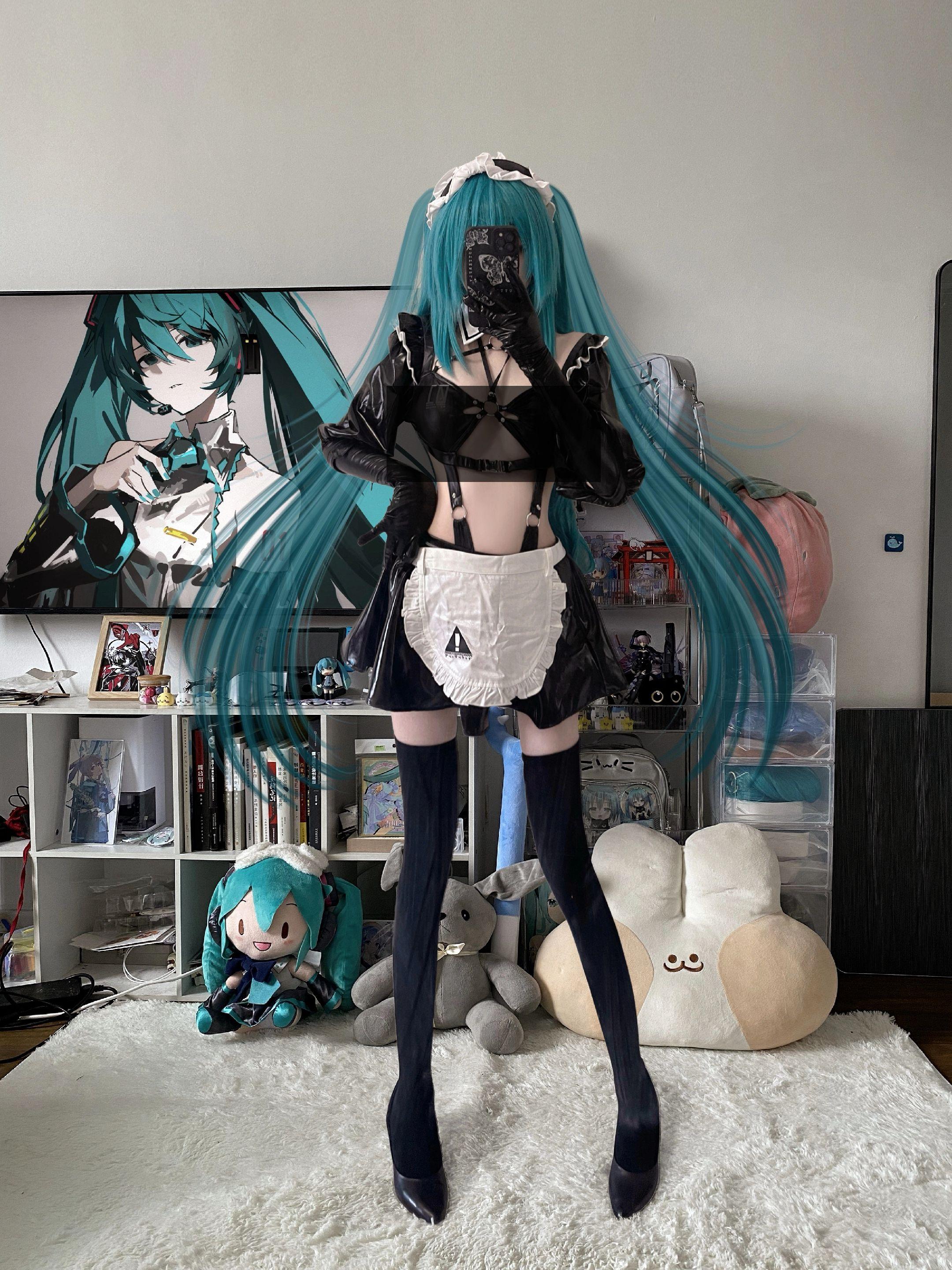 战斗女仆形态的miku