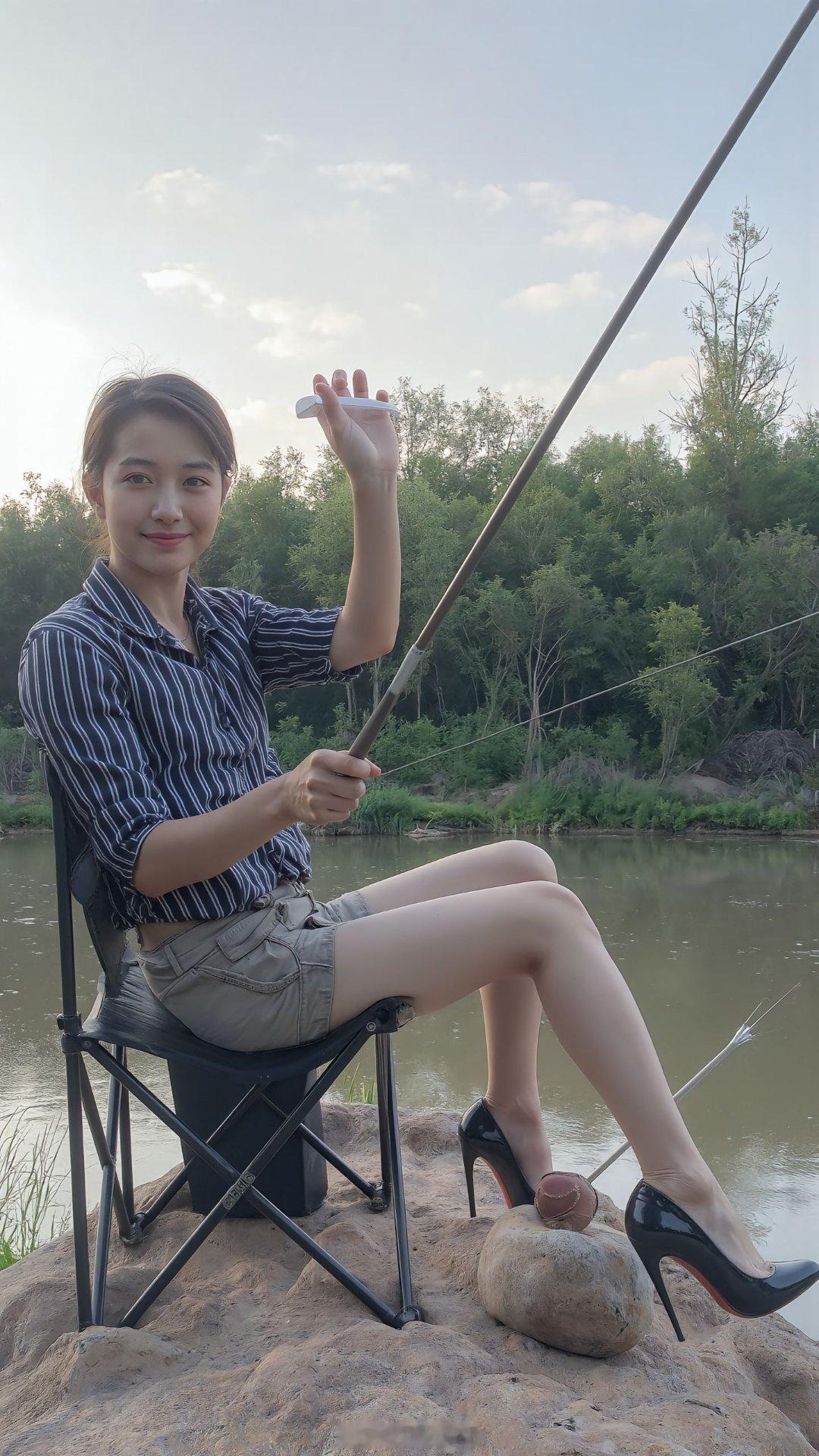 🐟钓鱼小能手上线~🐡静待鱼儿上钩的大好时光!🎣✨ 