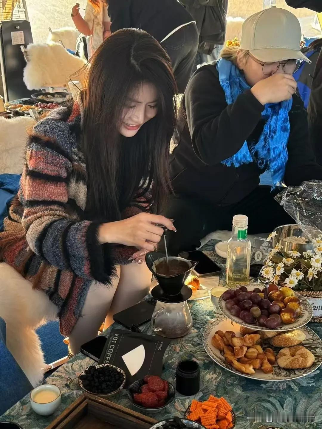 双湖彩蛋～随车咖啡机               
咖啡你想喝，咱就是现磨的。#
