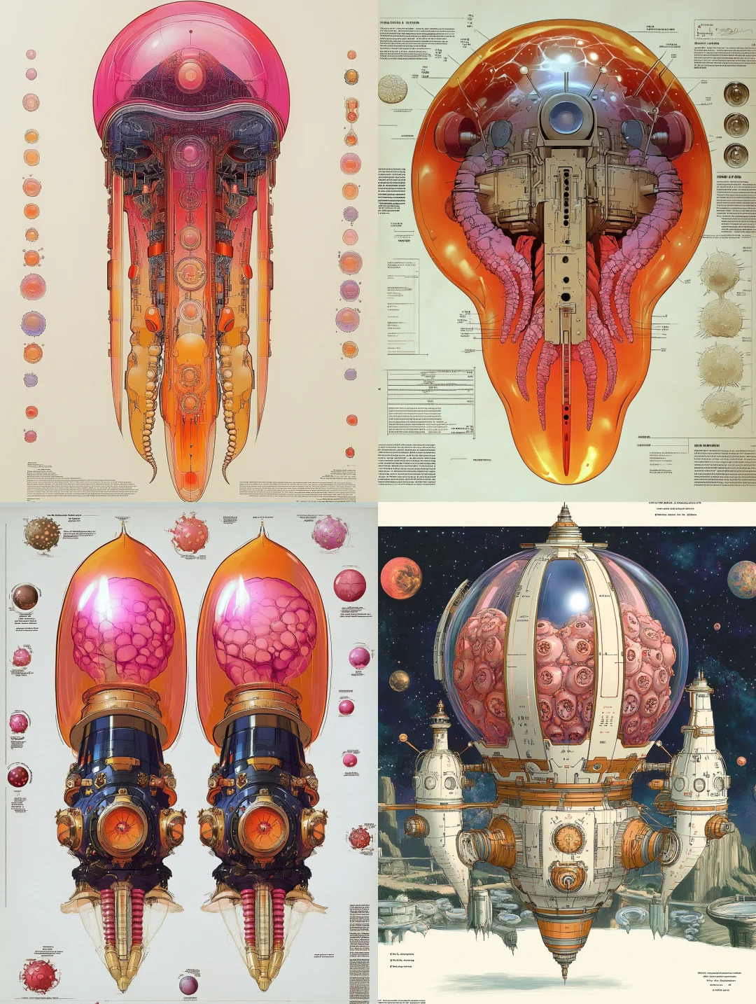 来自异星的入侵种子/生物朋克空想