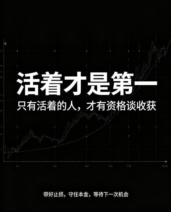 为啥一定要带好防守？活着才是第一要务！最近好多朋友来解套。解套的方式方法虽然挺多