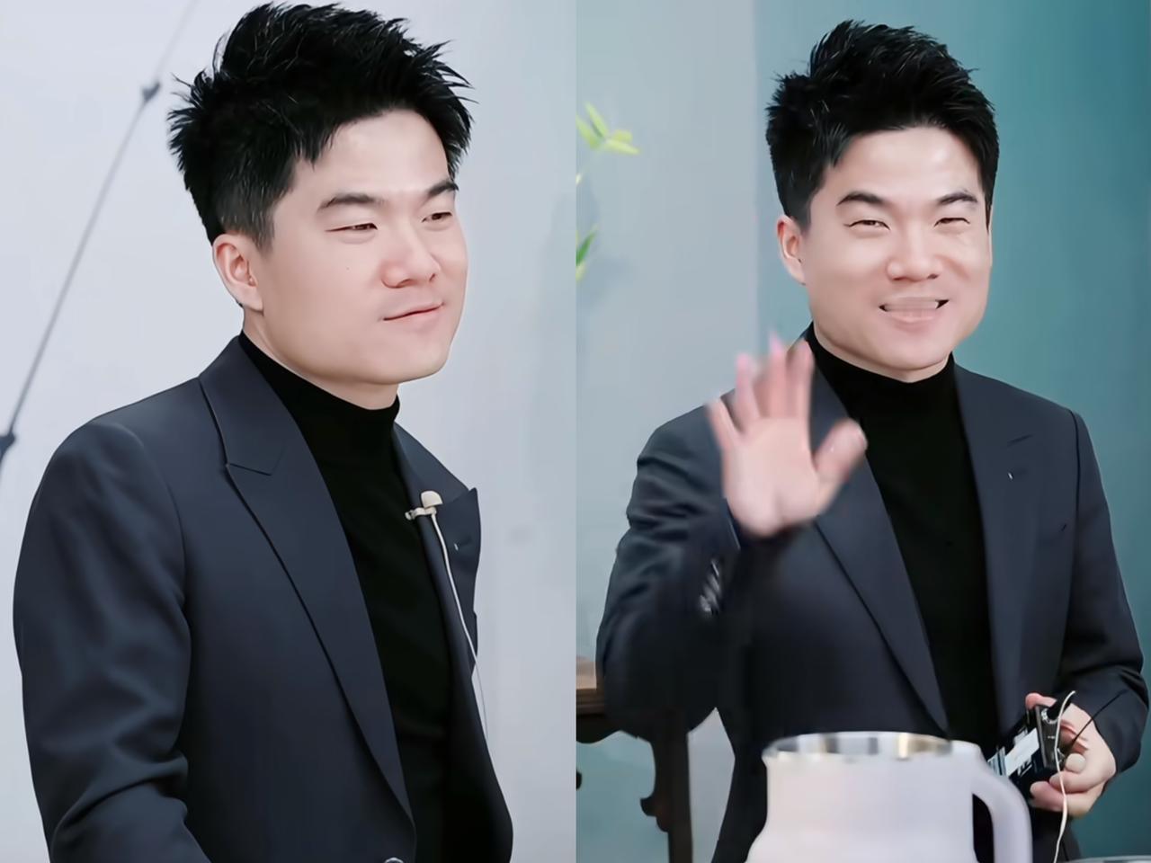 董宇辉这话里有话，
懂的都懂！
昨天他在直播间

和汉森聊天，汉森模仿传熙搓手耍