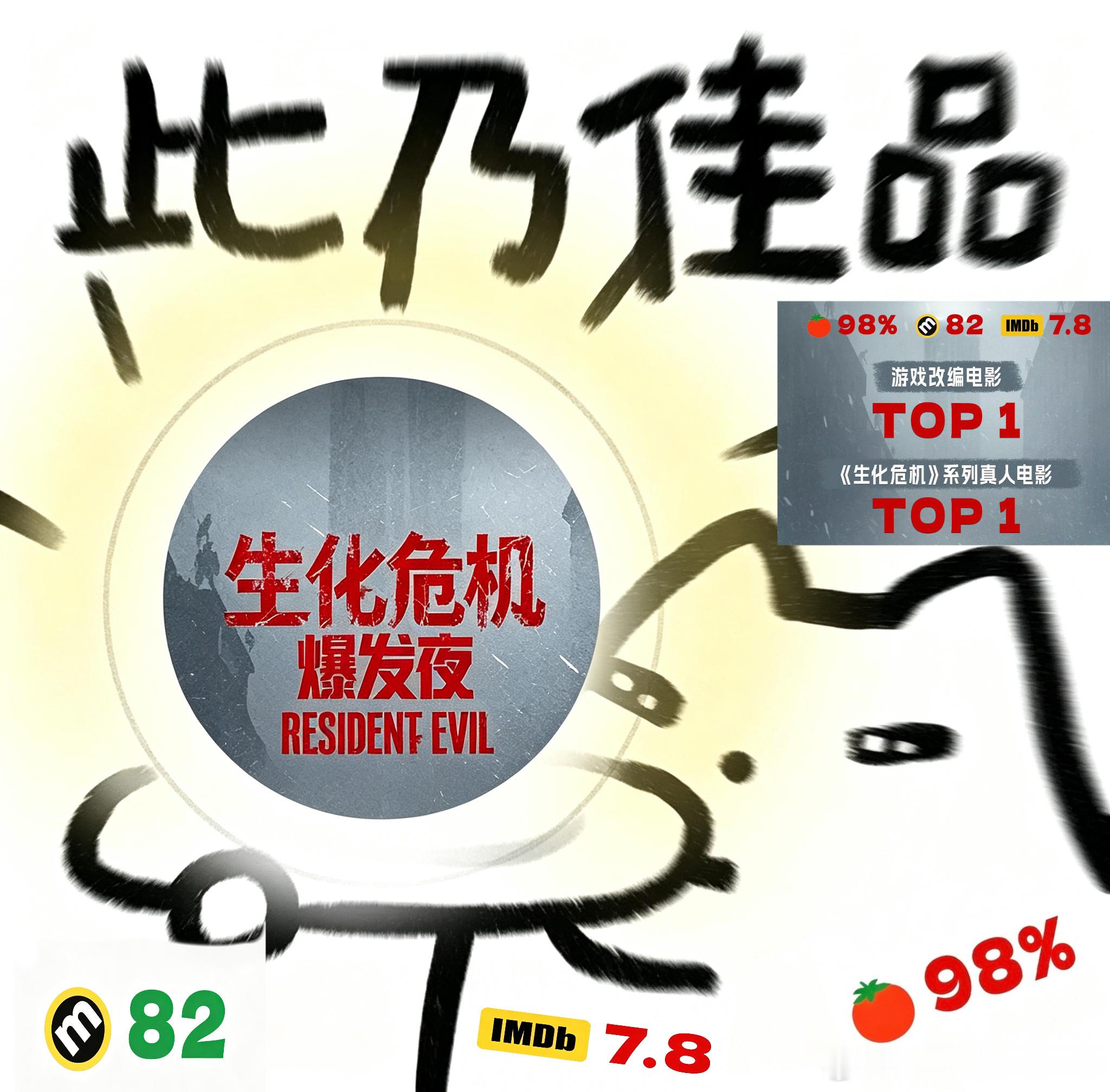 生化危机爆发夜定档 期待已久的生化危机新作来了，《生化危机：爆发夜》定档10月5
