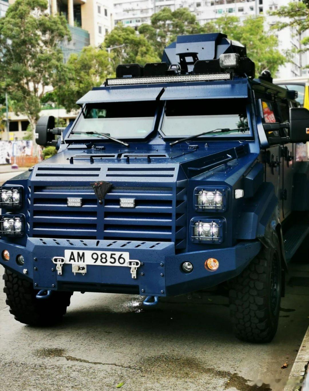 香港防爆车，好像东风汽车定制的？[并不简单] 