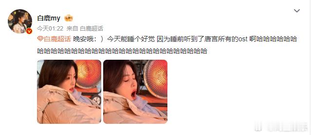 白鹿唱了唐宫奇案的ost白鹿换李佩仪的头像 白鹿换李佩仪的头像，白鹿唱了唐宫奇案