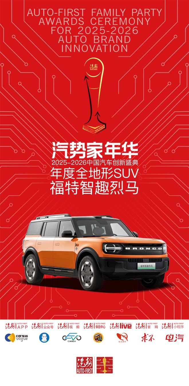 汽势家年华年度全地形SUV——福特智趣烈马