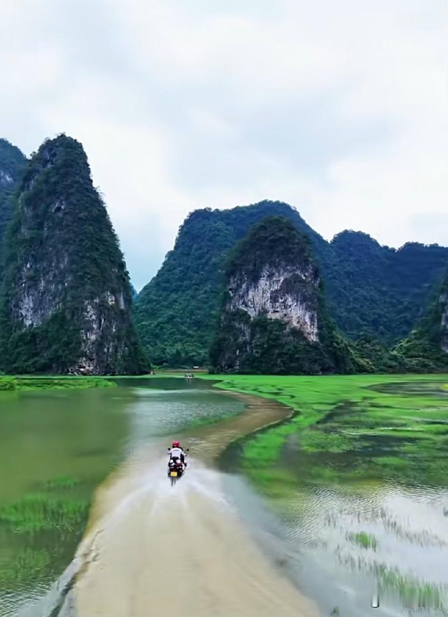 这是哪里啊？水上公路？