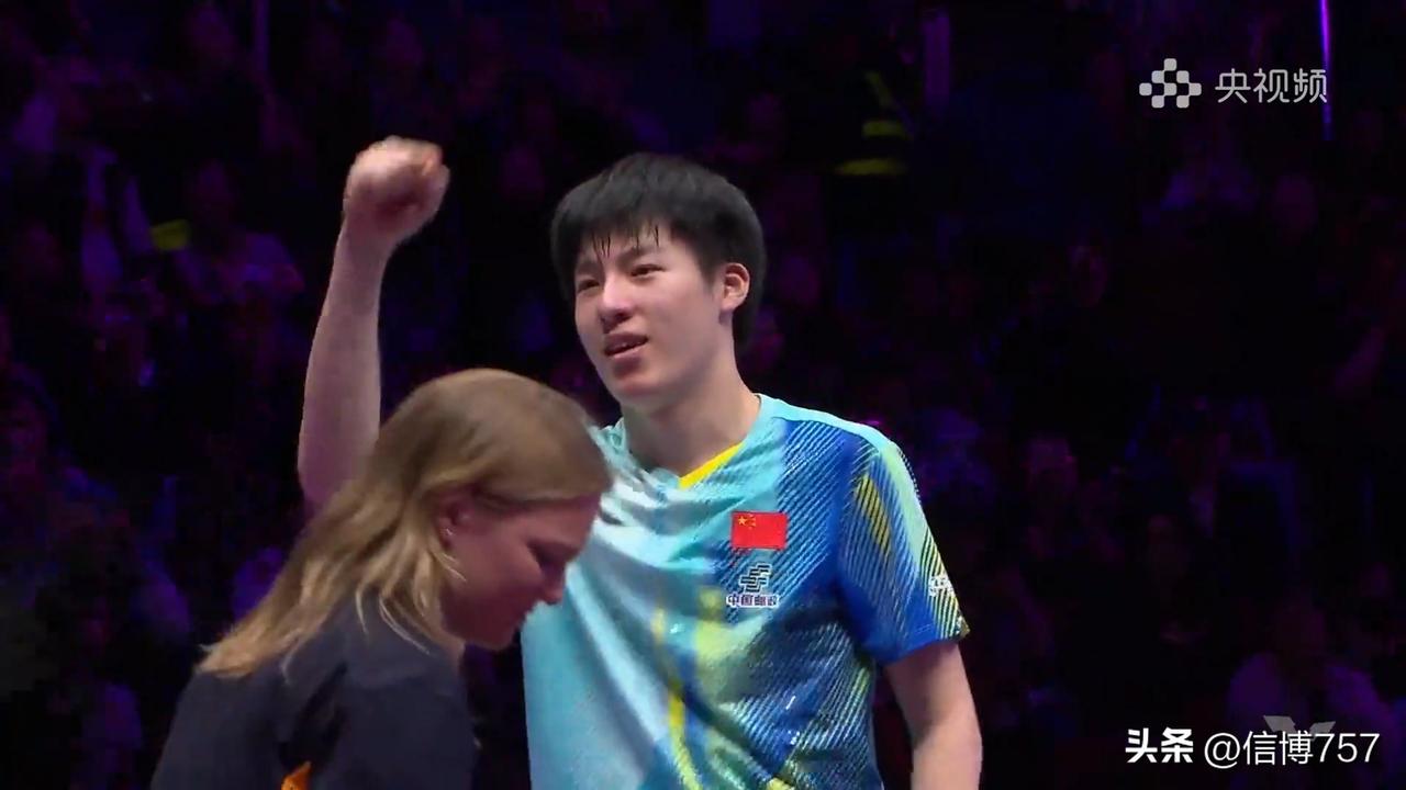 好险啊，如果没有温瑞博，这次重庆冠军赛的男女单打冠军差一点都被张本宇的孩子拿走了