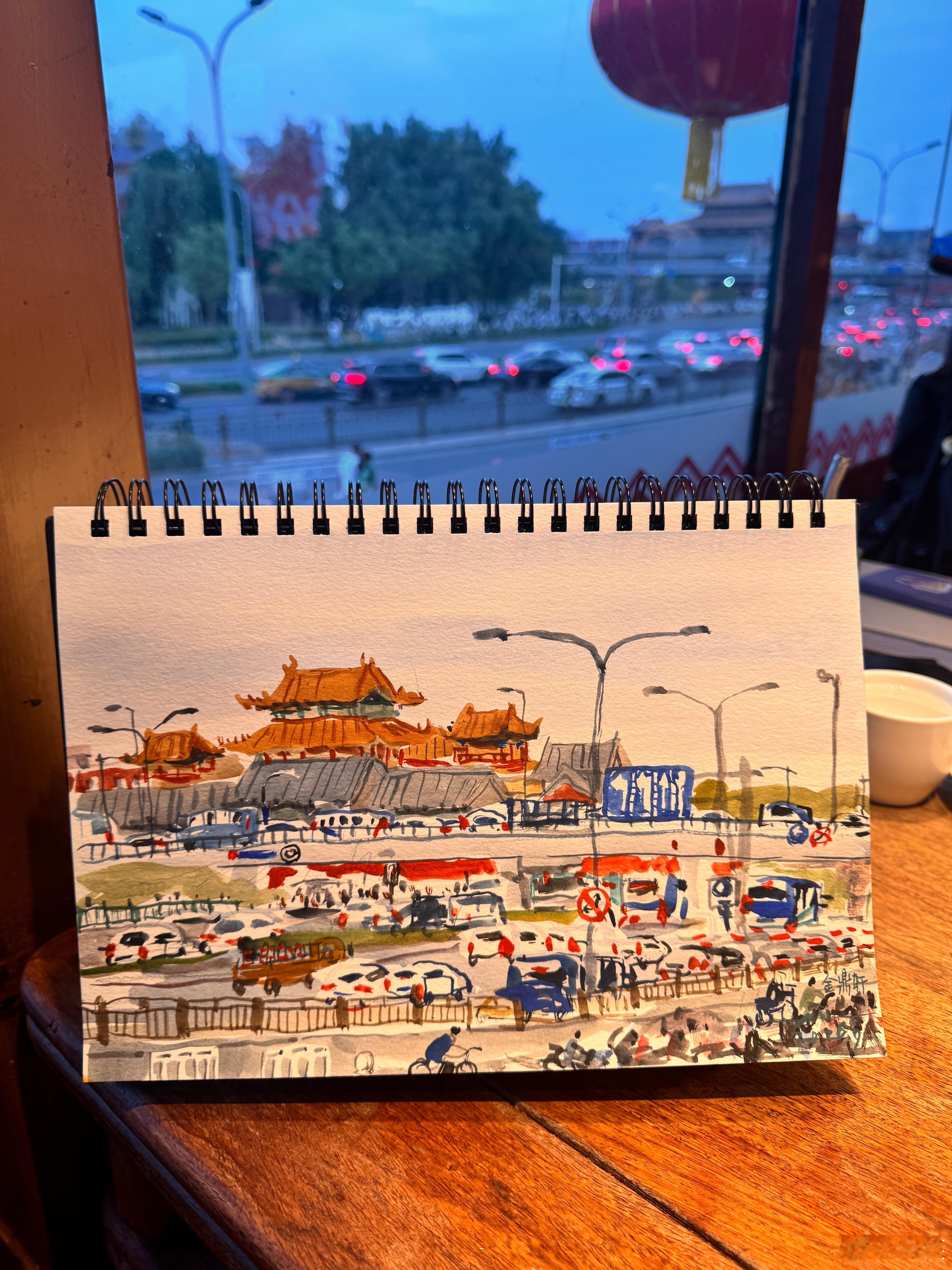 远望雍和宫 ​​​