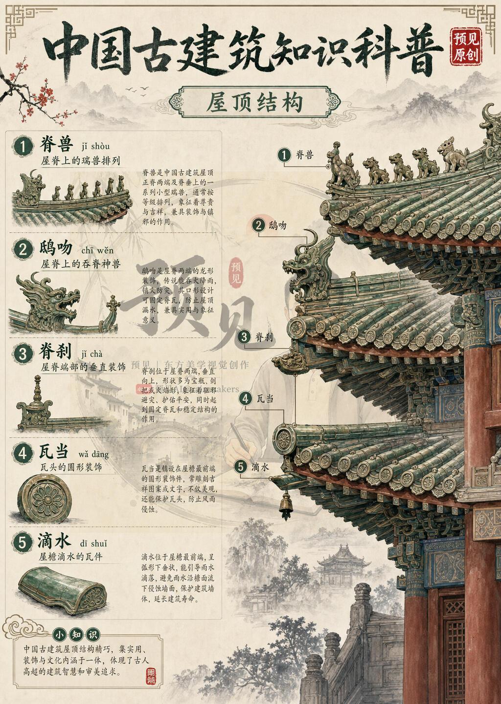 中式古建的细节美学，温柔又惊艳，28个绝美古建构件热搜ai创作激励大赛