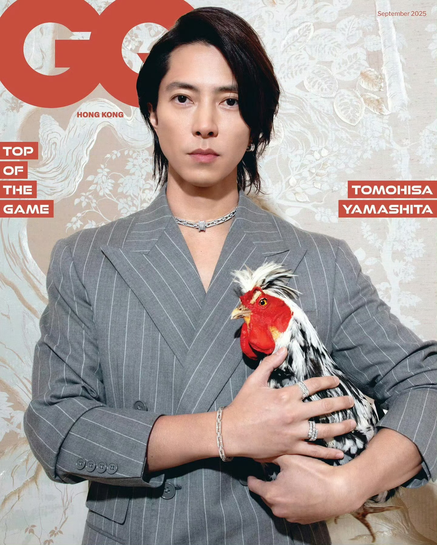 山下智久✖️GQ Hongkong 九月创刊号封面大片封面大赏 ​​​