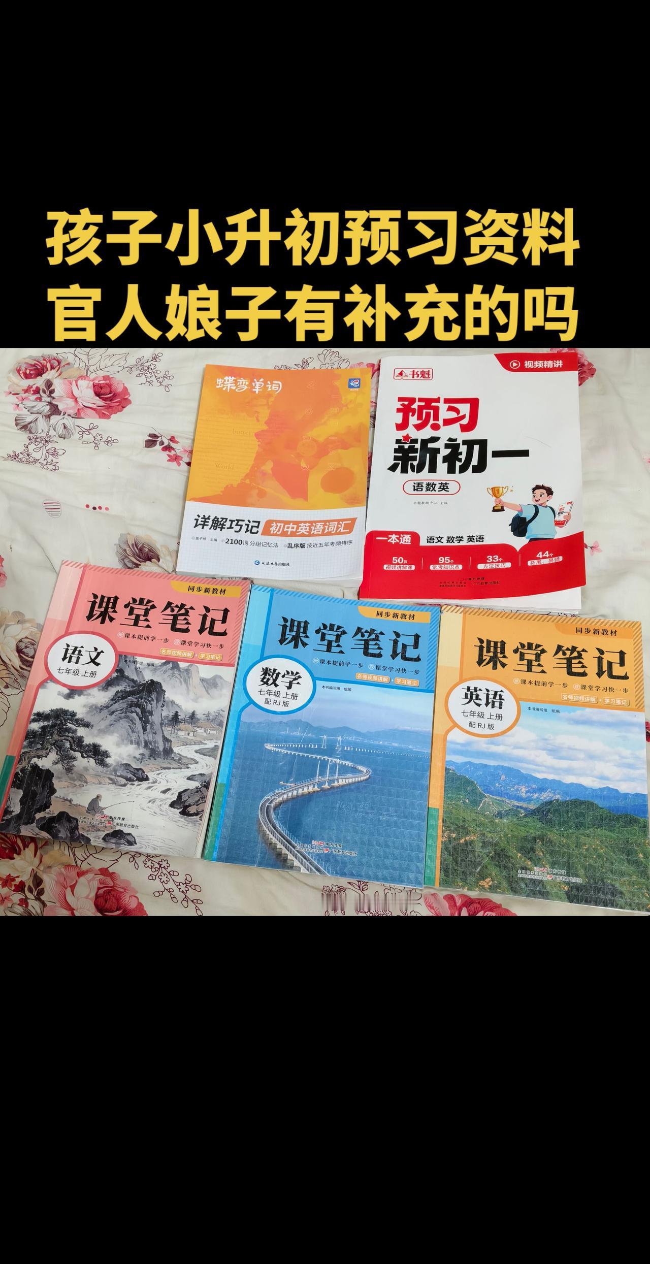 孩子小升初预习知料小升初 小升初数学 小升初语文 小升初英语