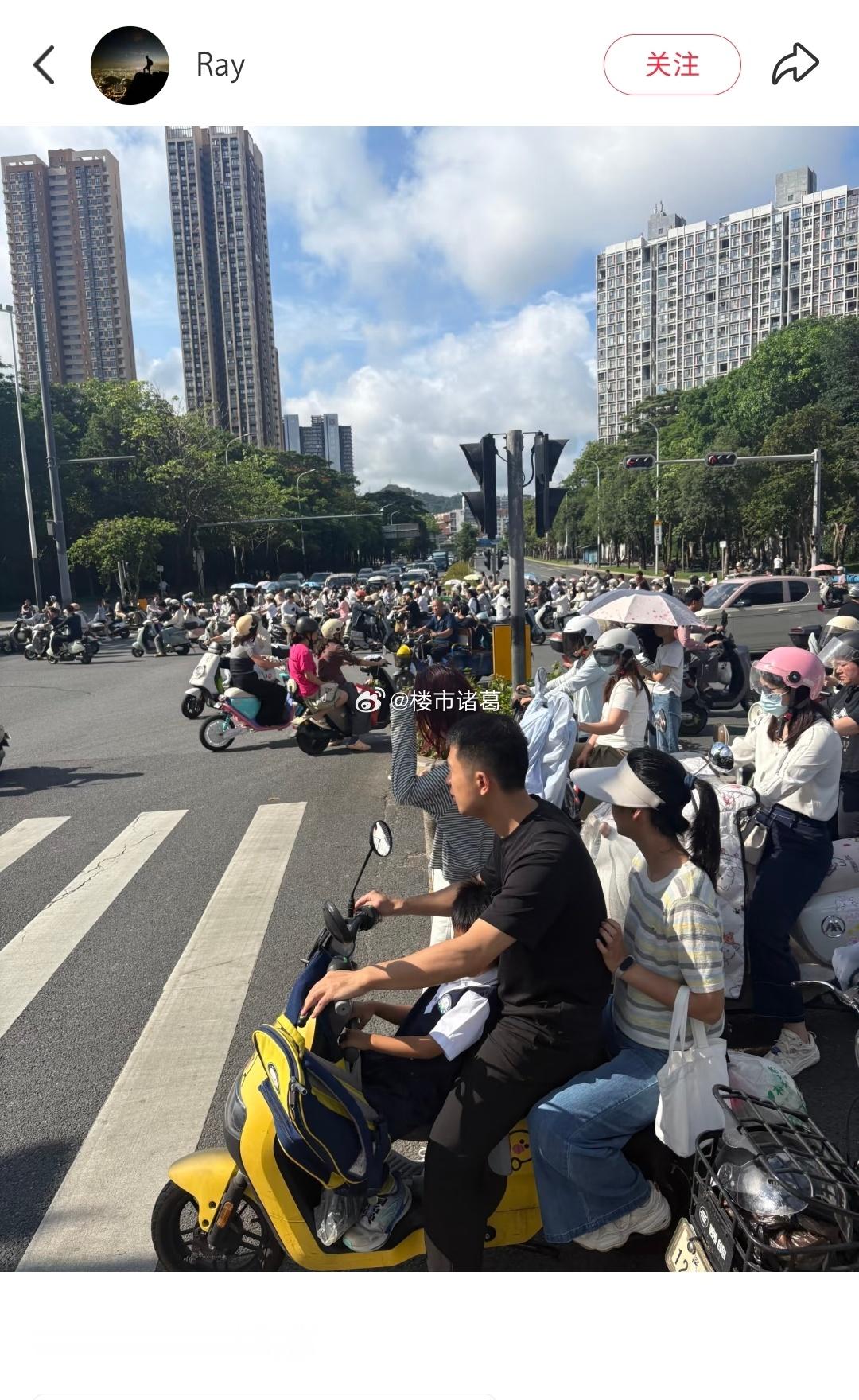 深圳豪宅的品质干不过杭州，电动车秩序也差了一大截……