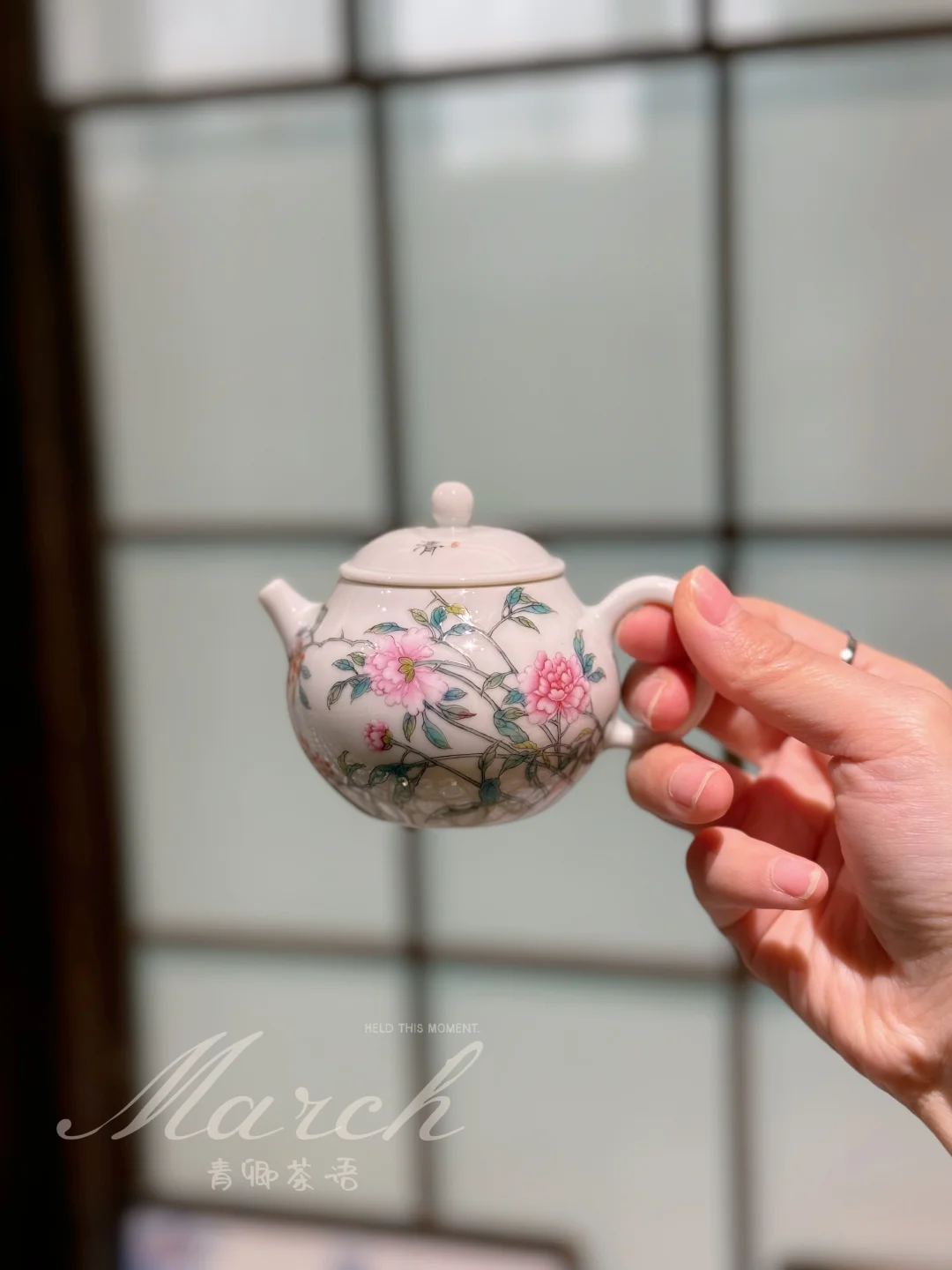 一把非常适合春天的泡茶壶