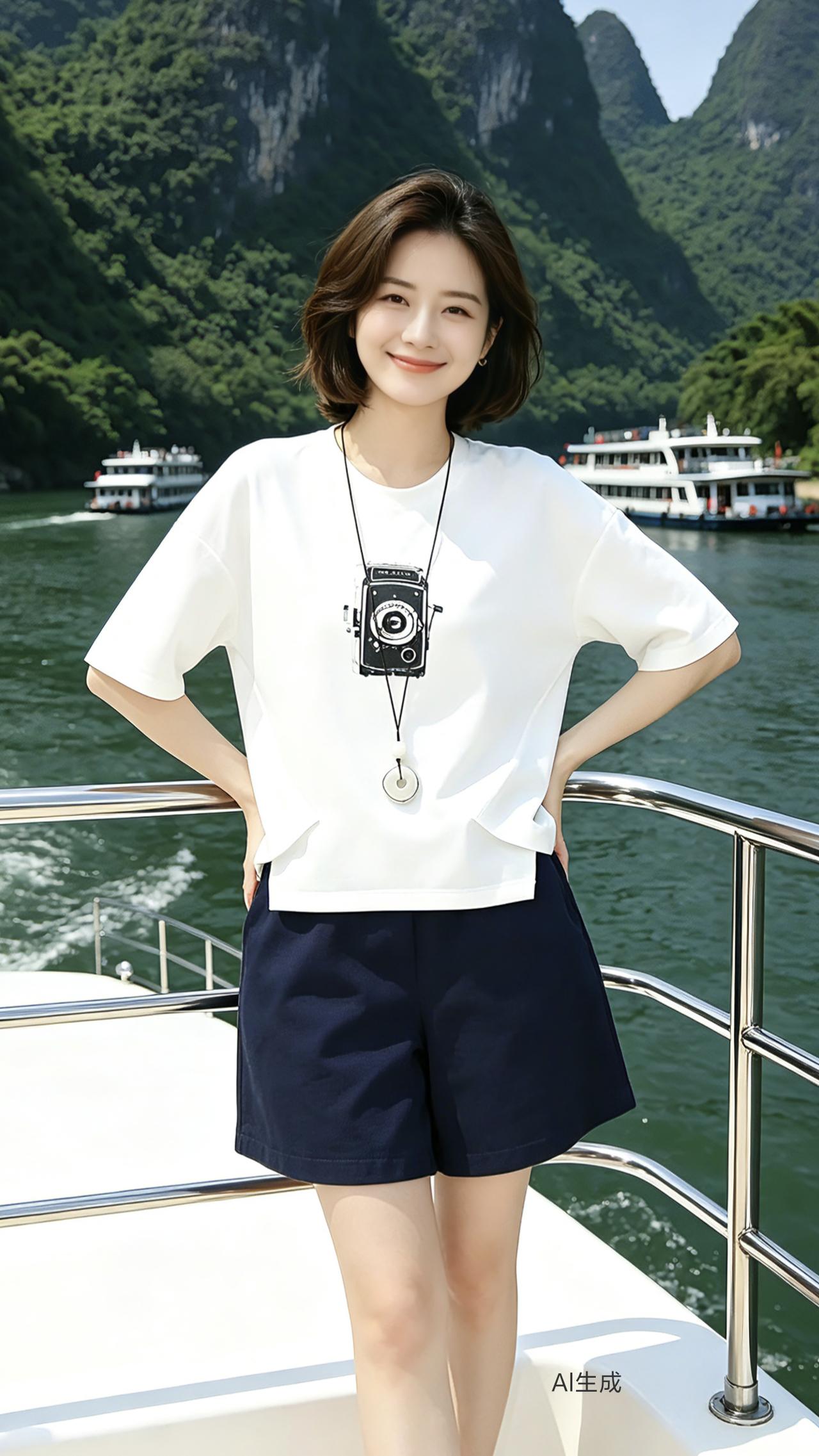 夏日穿搭 我又心动了 两件套女装穿搭 夏日清凉穿搭主打极简