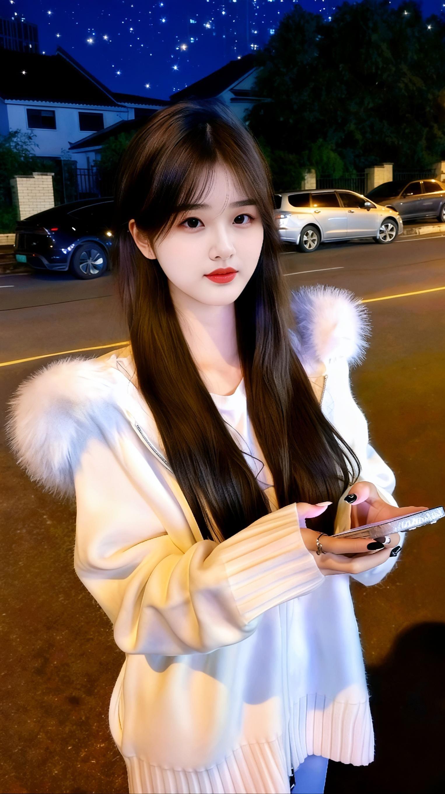 夜景滤镜 我要上热们 高颜值美女 清纯女神 原创视频