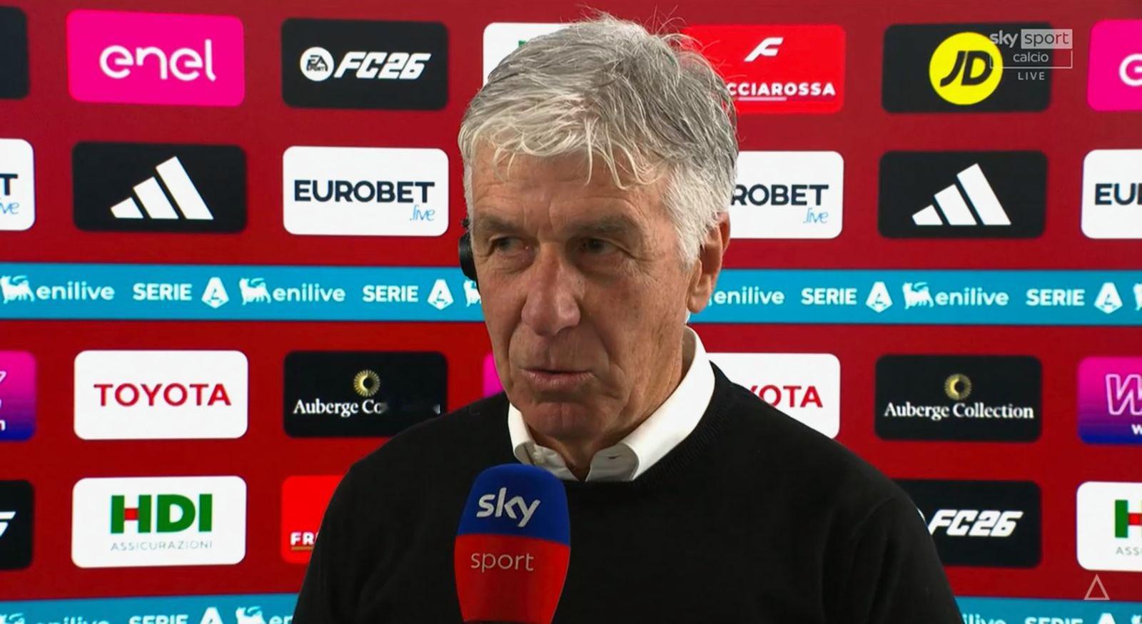 加斯佩里尼赛后接受DAZN和Sky采访，淡化了拉涅利的言论（大事化小）今天球队给