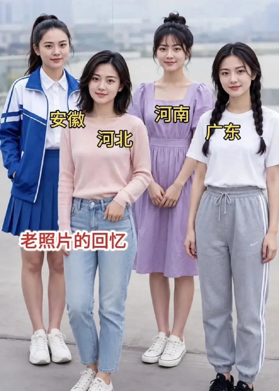 距离产生美，我喜欢离我家最远的广东姑娘，两条乌黑的辫子垂在胸前，美的自然，美的干