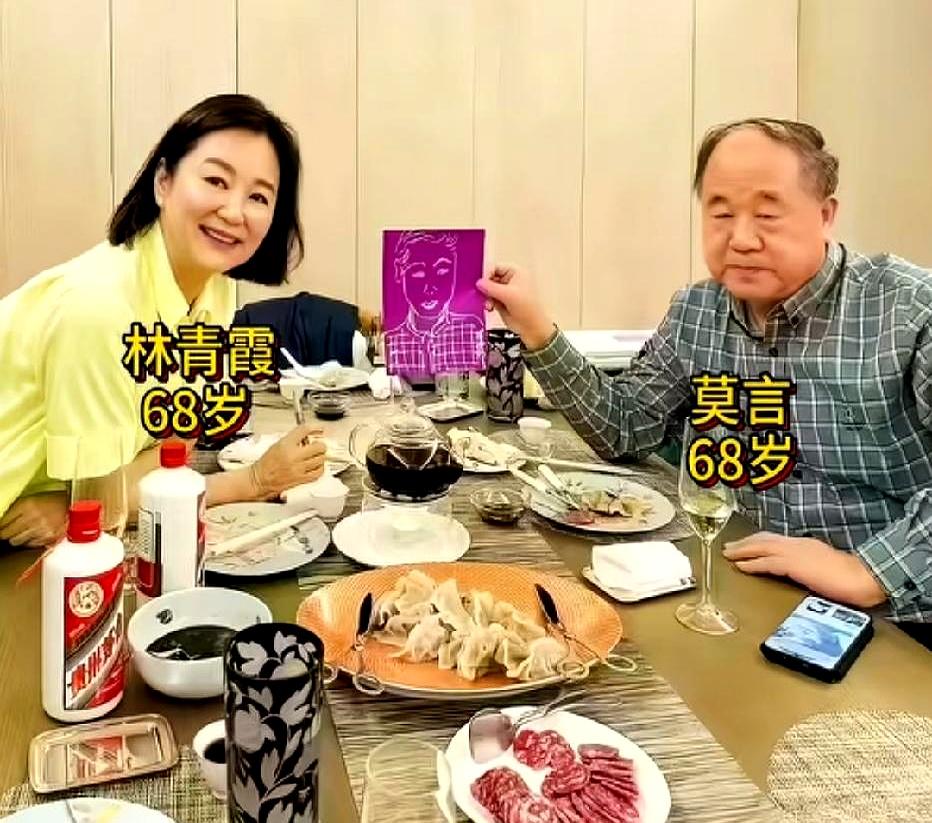 谁敢信？
身价几十亿的顶级影后和诺贝尔文学奖大佬私下碰头，竟然连个米其林大餐都不