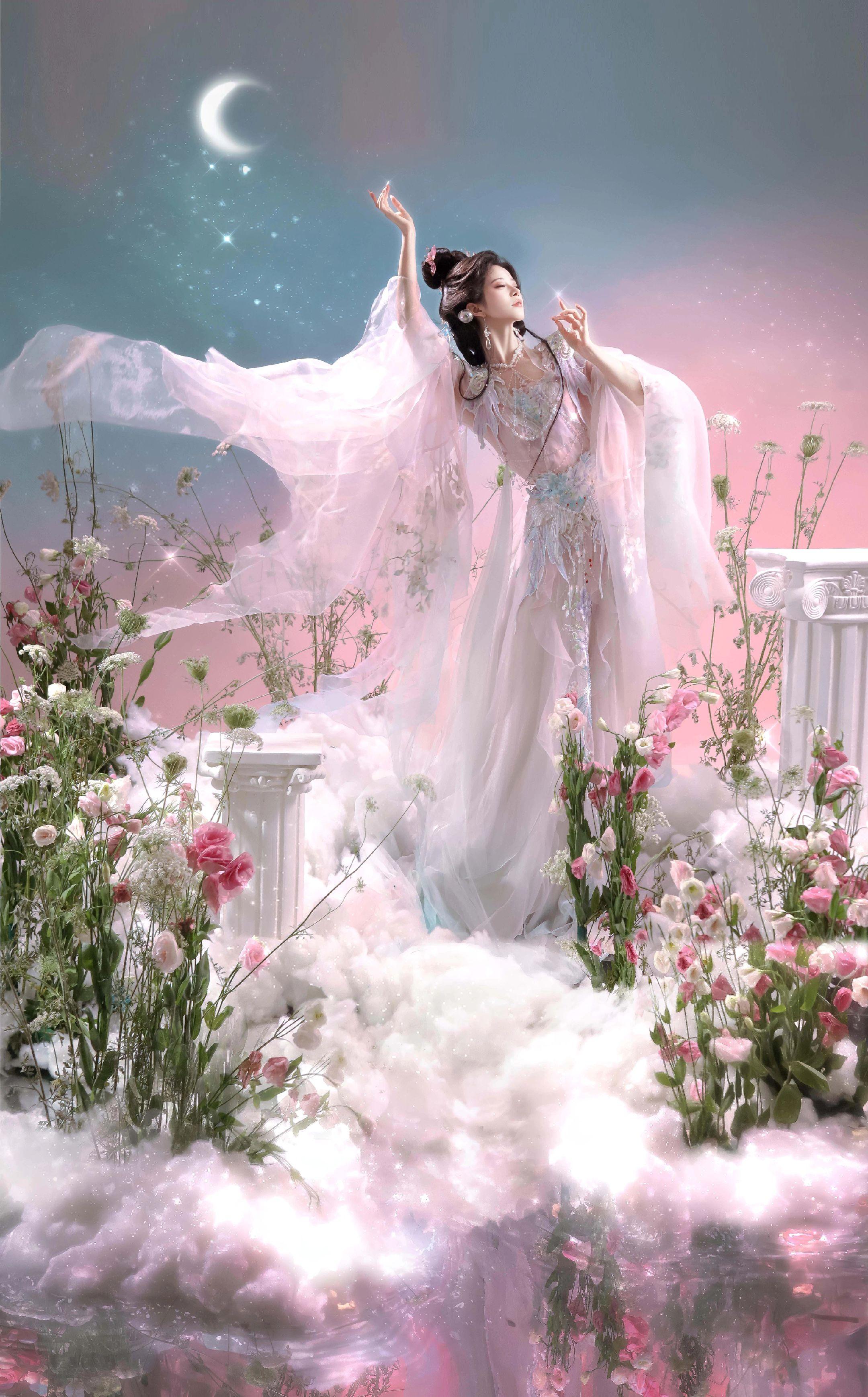 当云朵上开满花……
