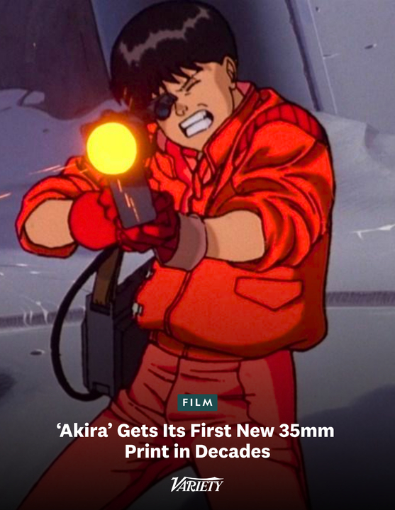 《综艺》消息，《阿基拉》成功基于 4K 修复母带制作出全新的 35mm 胶片拷贝